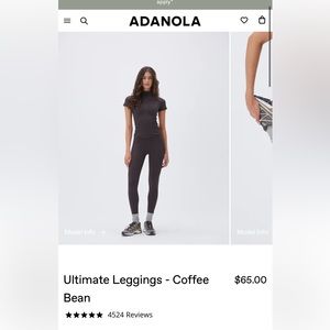 ADANOLA - Ultimate Leggings SZ M